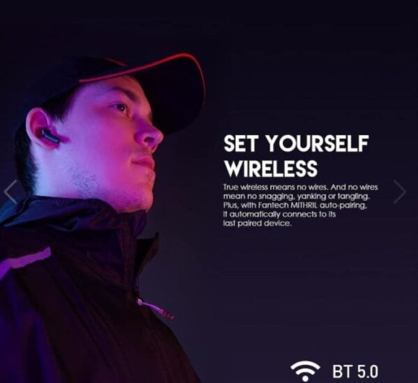fantech tx1 mitril wireless earbuds – bluetooth in-ear headset