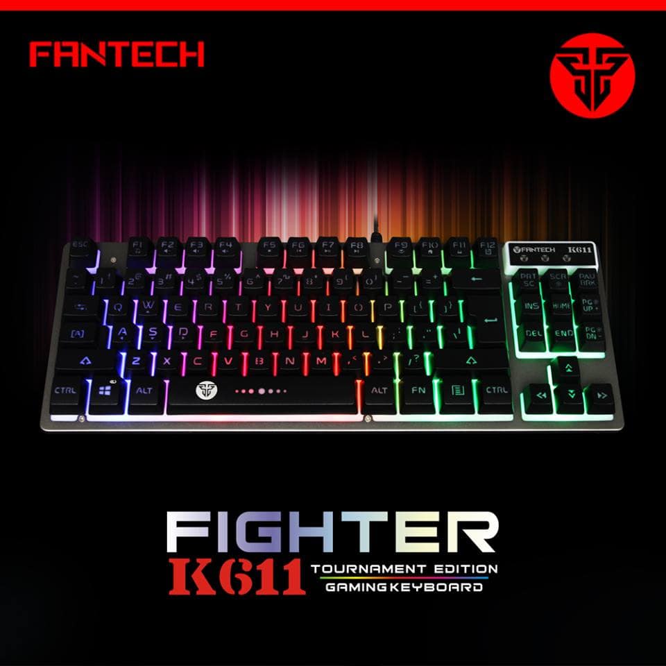 FANTECH Fighter K611L Tournament Edition Zone Lighting RGB Gaming