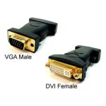 VGA Male To DVI Female Converter